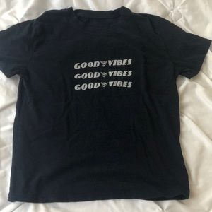 Good vibes crop top